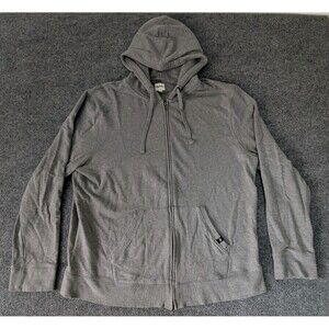 MeUndies Hoodie Mens Sz 2XL Full Zip Sweatshirt Modal Blend Lightweight